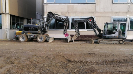 Erdbau - Baumschinenverleih