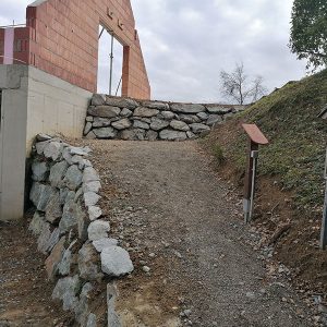 Steinschlichtung
